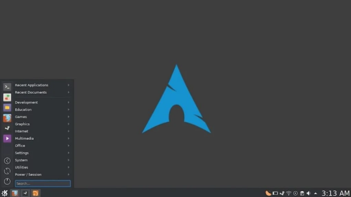Arch Linux + Lightweight Desktop environment